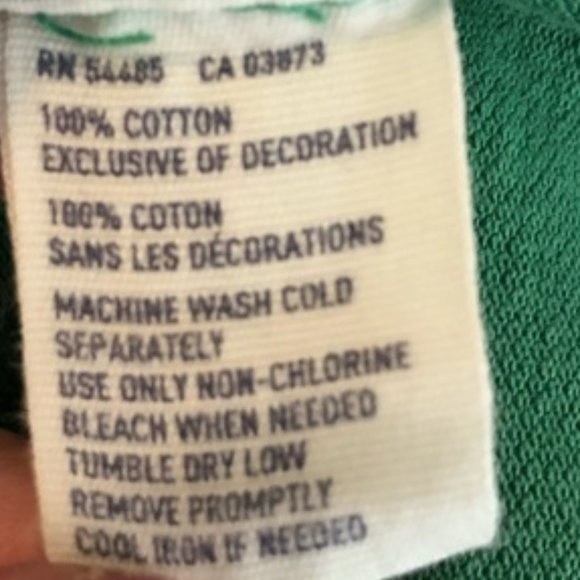 American Eagle Men's Green Solid Jersey Polo - Picture 7 of 8